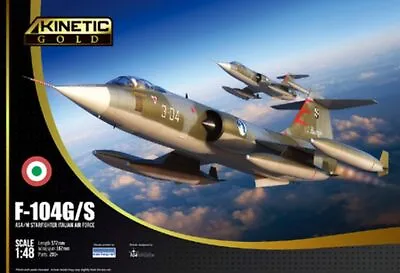 KINETIC K48093 1/48 Italian Air Force F-104G /S ASA/M Starfighter • $29.98