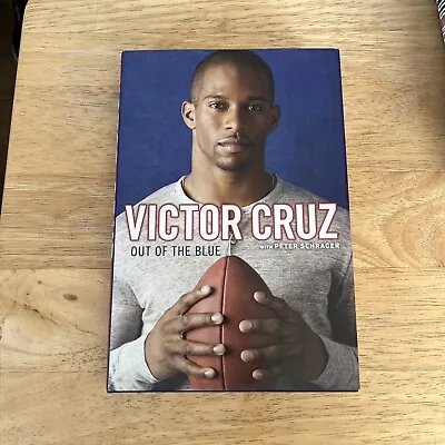 Victor Cruz Signed Out Of The Blue New York Giants NFL Star Receiver 2012 1st Ed • $23.99