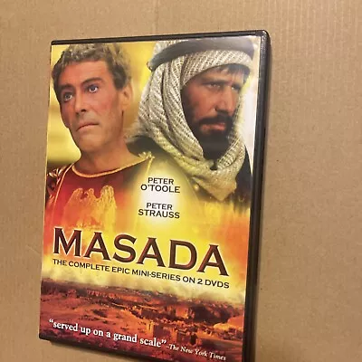 Masada TV Miniseries 1981 DVD 2007 2-Disc Set Peter O’Toole Peter Strauss • $59.99
