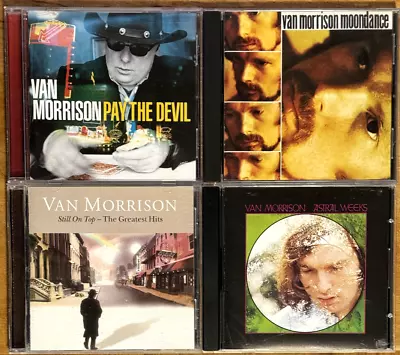 Van Morrison - 4 Cd Lot -moondance/astral Weeks/pay The Devil/still On Top - Cds • $13