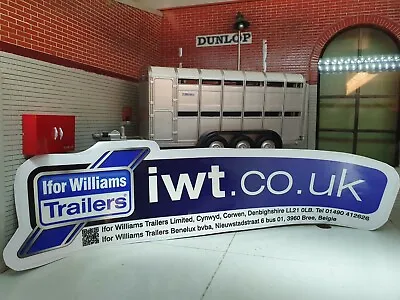 Ifor Williams Details Livestock Tipping Tiltbed Flatbed Trailer Decal Sticker • £8.35