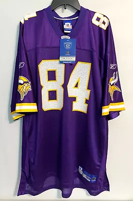 Reebok Minnesota Vikings #84 Randy Moss NFL Authentic On Field Jersey XXL NEW • $105