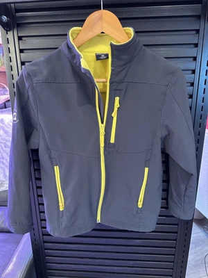 $14.99 • Buy Kids Outfitter Trading Company Vail Ski Jacket, M, Gray With Yellow Accents