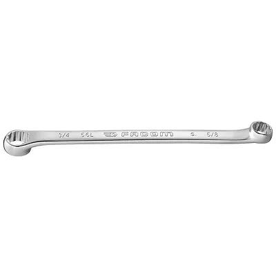 Facom 56L.7/16X1/2 10° Offset Long Double Ring Spanner 7/16  X 1/2  AF • £13.90