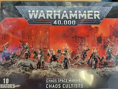 Chaos Cultists - Chaos Space Marines Warhammer 40k 40000 Games Workshop • $92.72