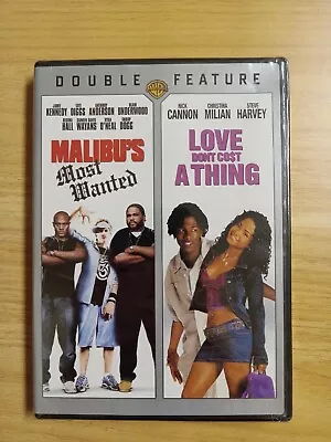 Double Feature: Malibu's Most Wanted/Love Don't Cost A Thing (DVD 2007) • $18.65