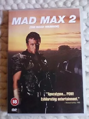 Mad Max 2 The Road Warrior DVD   Mel Gibson  George Miller • £1