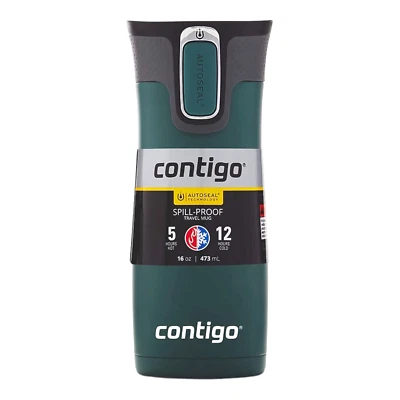 $25.16 • Buy Contigo AUTOSEAL West Loop Vacuum-Insulated Stainless Steel 16 Oz. Travel Mug