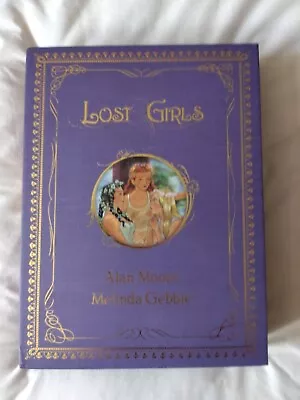 £24.50 • Buy Lost Girls By Alan Moore & Melinda Gebbie - 3-Volume Hardcover Set In Slipcase