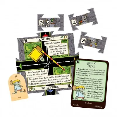 Munchkin Quest - Troll Shop (Mini Expansion) - German • $9.85