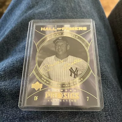 2004 Upper Deck Diamond Collection Pro Sigs Hall Of Famers Mickey Mantle HOF • $15