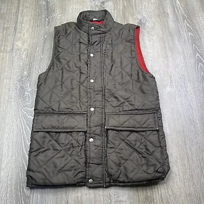 Mackintosh Scotland Brown Plush Quilted Vest Size XS • $22.49