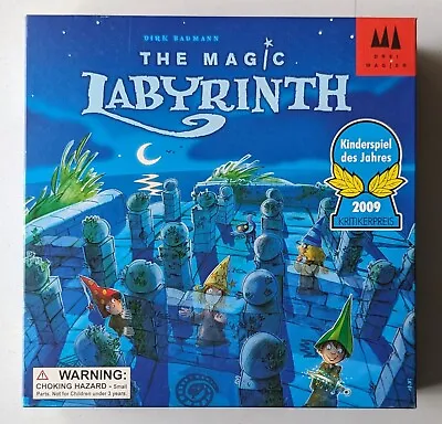 The Magic Labyrinth Board Game Dirk Baumann Magnetic Maze Strategy Ages 6+ • $24.97