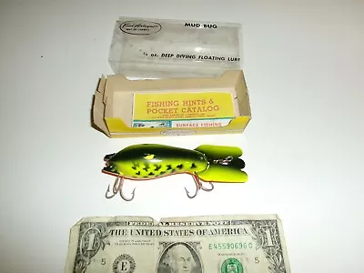 Vintage Fred Arbogast Mud Bug 3/4 Oz.  Lure - Used* • $8.99