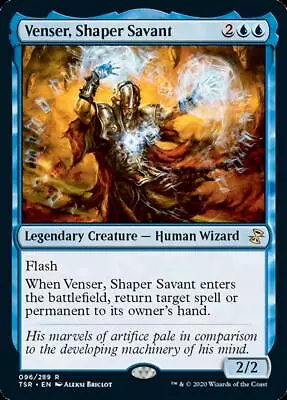 MTG Venser Shaper Savant (96/429) Time Spiral Remastered NM • $1.99