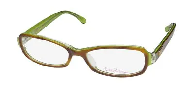 New Lilly Pulitzer Reilly Eyeglass Frame Plastic 48-15-135 Italy Childrens-girls • $39.95