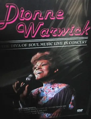 Dionne Warwick - In Concert NEW! DVD LIVE 1985 Jubilee Hall 18 Songs Soul R&B  • $7.88