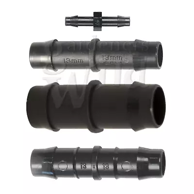 JOINER JOIN CONNECTOR ANTELCO 4mm 13mm 19mm Irrigation Pipe Fitting Hydroponic • £3.46