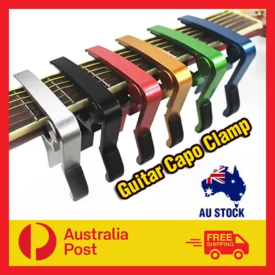 $6.80 • Buy Guitar Capo Clamp Premium ChangeTrigger For Ukulele Banjo Mandolin Alloy Colors