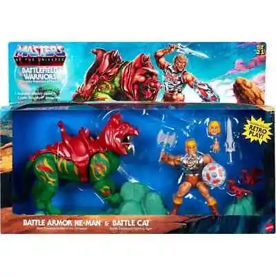 Masters Of The Universe Origins Battlefield Warriors Figure 2pk • $26.99