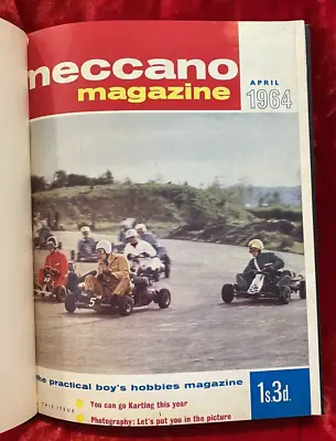 Vintage 1964 Bound 7 Issue Set Best Of Meccano Magazines Hornby Dinky Toys Exc! • $59.99