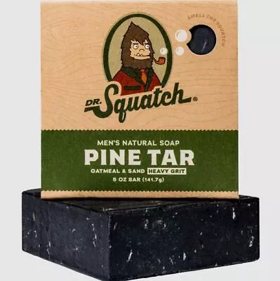 Genuine Dr Squatch Soap –  Natural Manly Cold Process Soap Bar • £16.99