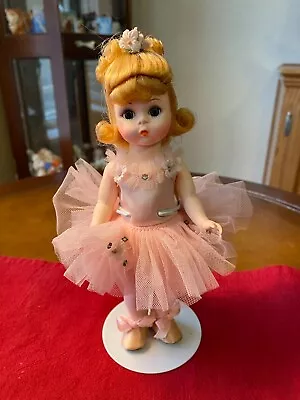 Madame Alexander Doll In Pink Tutu Ballerina Blonde Hair 8  • $13