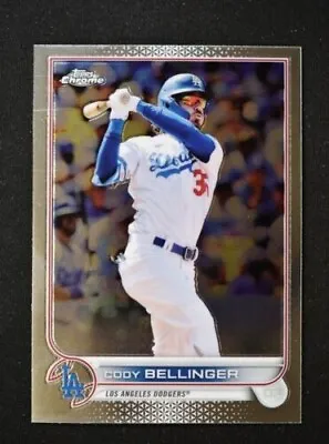 2022 Topps Chrome Baseball Base #106 Cody Bellinger - Los Angeles Dodgers • £1.60