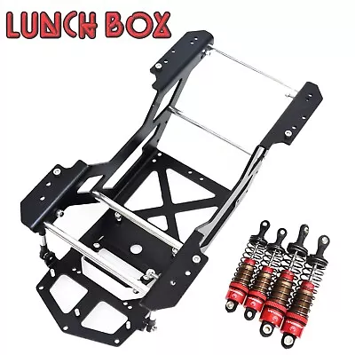 Alu Chassis/Shocks Absorber For TAMIYA CW-01 Lunch Box/Midnight Pumpkin RC Model • $90.23