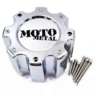 Moto Metal Chrome 8 Lug Center Cap Fits MO959 Wheels P/N: MO909B8165C • $27