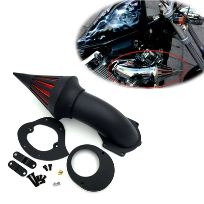 $150.05 • Buy NEW Matte Black Air Cleaner Kits Intake For Yamaha V Star 650 XVS650A Classic YS