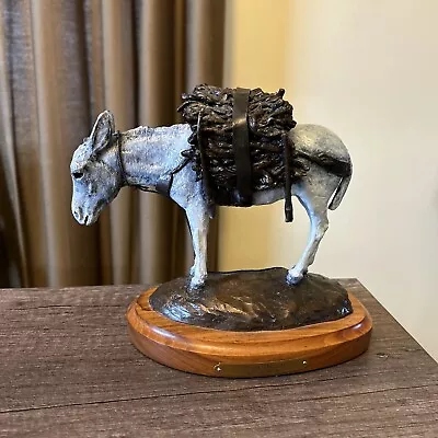 Ron Stewart “Quiet Dignity” Bronze Donkey Mule Sculpture Limited #’d /15 RARE • $1499.99