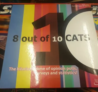 208... 8 OUT OF 10 CATS Board Game By Rocket Games 2014 (12yrs+) ~ Complete • £8.99