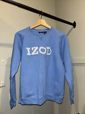 Woman’s IZOD Light Blue Crewneck Size Medium • $8.99