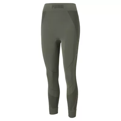 $73.72 • Buy Puma 589159 EVOSTRIPE EVOKNIT 7/8 Leggings Grape Leaf ( S ) 