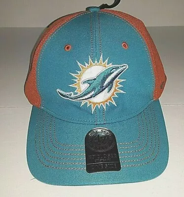 Miami Dolphins NFL Brand 47' Closer Reversal Team Color Stretch Fit Hat • $24.99