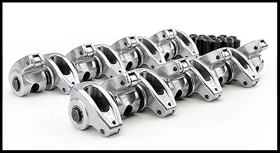 BBC CHEVY COMP CAMS HIGH ENERGY ALUMINUM ROLLER ROCKERS 1.7 7/16's  #17021-16 • $257.95