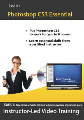 $19.95 • Buy Learn Adobe Photoshop CS3 Video Training Tutorial