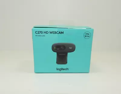 Logitech C270 Plug And Play Full HD FHD 720p Webcam • $49.99