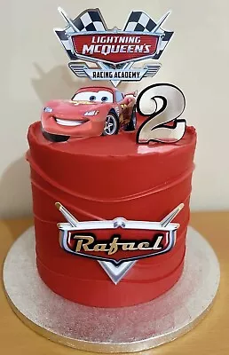 £10 • Buy Cars Cake Topper / Mcqueen Cake Topper