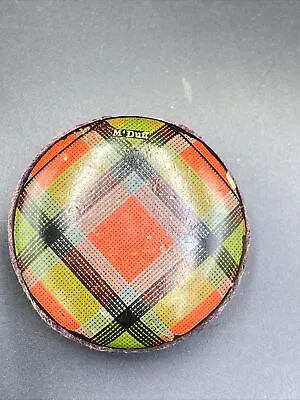 Victorian Tartan Ware Pin Cushion • £20