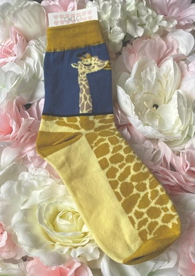 £6 • Buy GIRAFFE Print Ladies Socks Size Uk 4-7 New