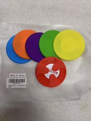 Felisun Reusable Silicone Drink Coasters For Wine & Beverage Glasses 3” Size • $3.49