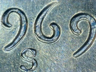 $10 • Buy GEM BU 1969 S Lincoln Cent MD Machine Doubled! #2