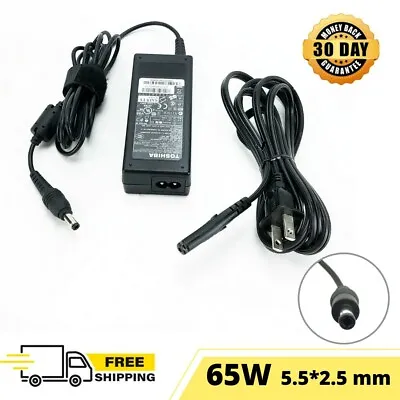 65W Genuine Toshiba AC Adapter PA-1500-02 PA-1600-01 PA-1600-02 19V 3.42A W/Cord • $16.95