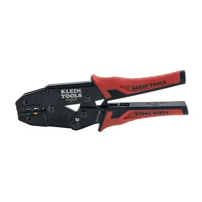 Klein Tools Ratcheting Crimper Insulated Terminal Wire Crimping Crimp Hand Tool • $45.13