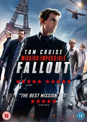 Mission: Impossible - Fallout DVD (2018) Tom Cruise McQuarrie (DIR) Cert 12 • £2.05