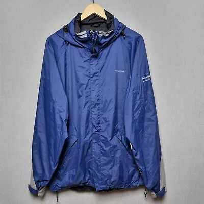 Craghoppers Aquadry Jacket Womens XL Blue Waterproof With Hood • £15.99