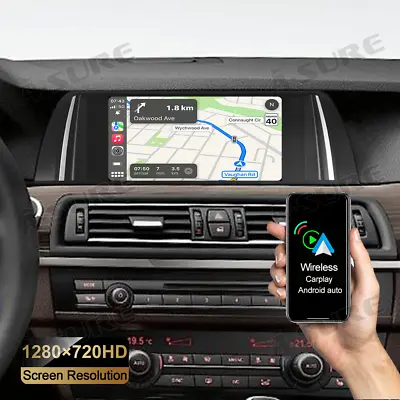 CarPlay Android 12 Car Radio Stereo For BMW 5 Series NBT F10 F11 F18 2012-2017 • $220.82