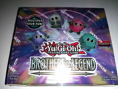 Yugioh - Brothers Of Legend - Booster Box - 1st Edition - BROL - New & Sealed • £62.90